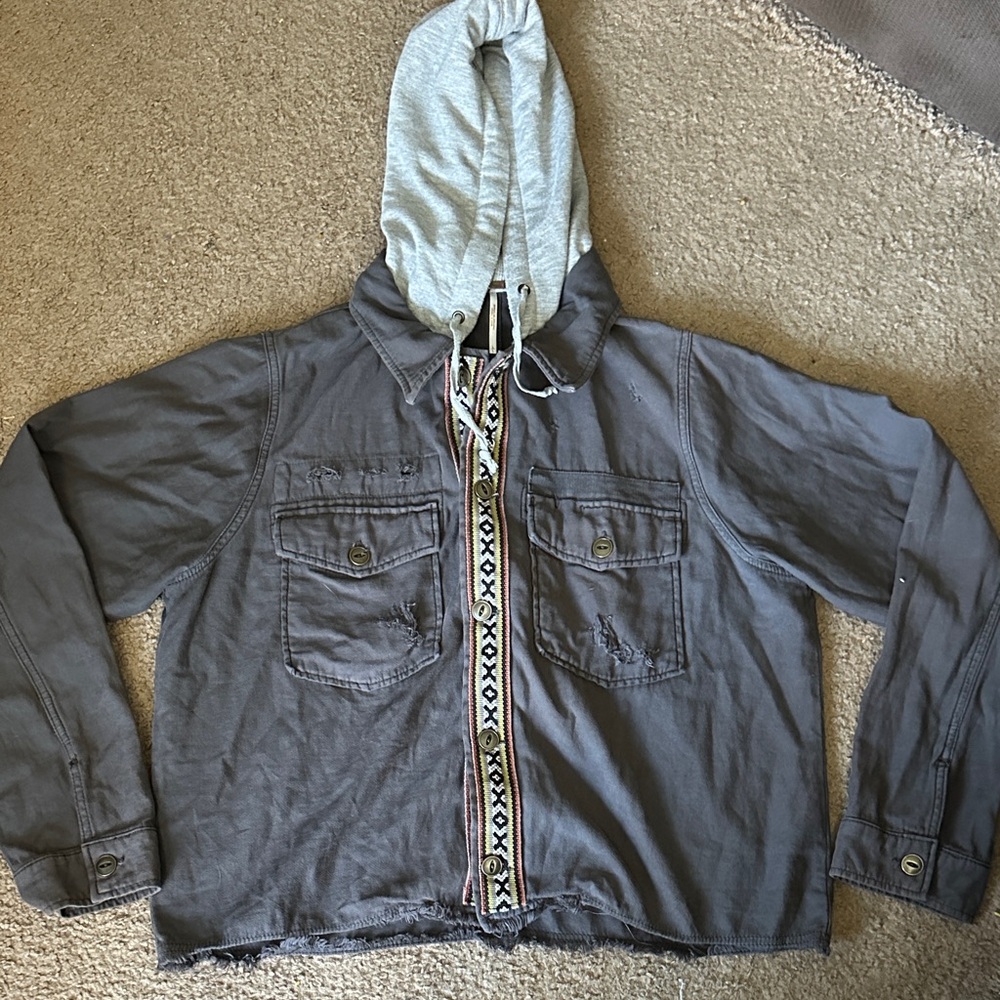 Free people weekend wanderer jacket